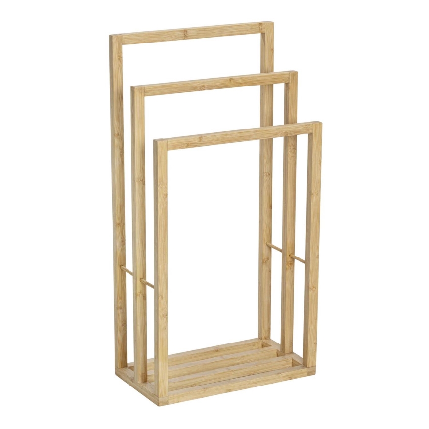 WENKO 25629100 - Βάση για πετσέτες BAMBUSA 42,5x82 cm καφέ