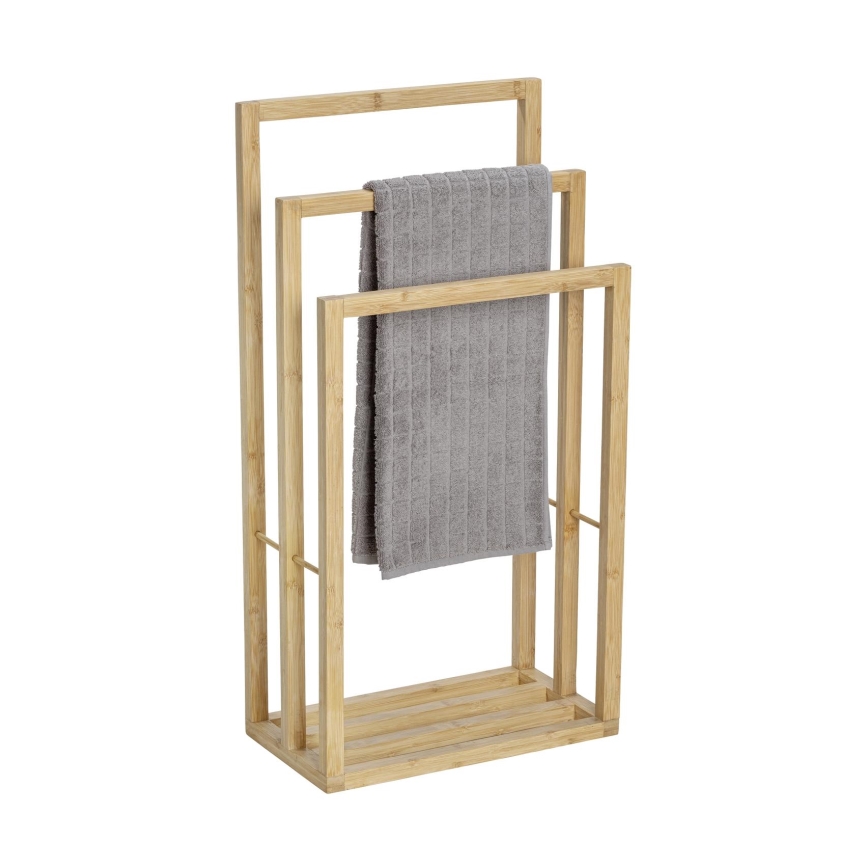 WENKO 25629100 - Βάση για πετσέτες BAMBUSA 42,5x82 cm καφέ