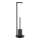 WENKO 25675100 - Σετ WC FERLA 18x69,5 cm μαύρο
