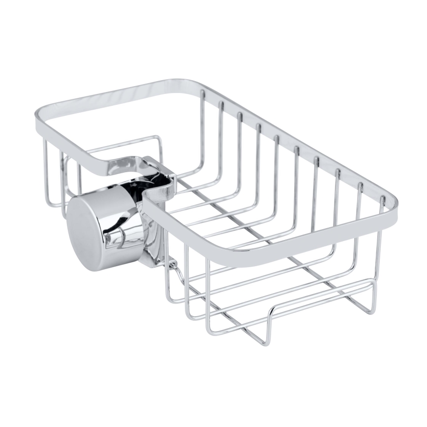 WENKO 25678100 - Καλάθι FLORESTA 24x14 cm ασημί