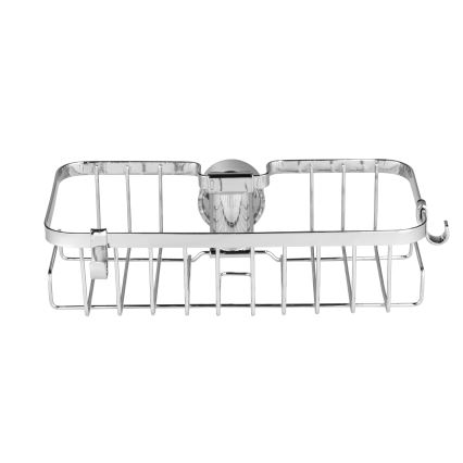 WENKO 25678100 - Καλάθι FLORESTA 24x14 cm ασημί