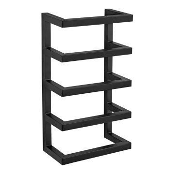 WENKO 25780100 - Βάση για πετσέτες FONDIRO 24x42 cm μαύρη