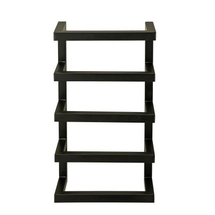 WENKO 25780100 - Βάση για πετσέτες FONDIRO 24x42 cm μαύρη