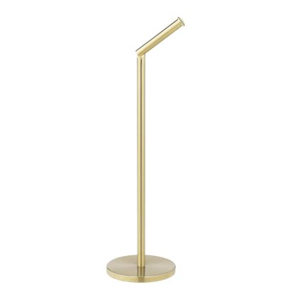 WENKO 25791100 - Βάση για χαρτί υγείας 21x55 εκ. χρυσή/ασημί