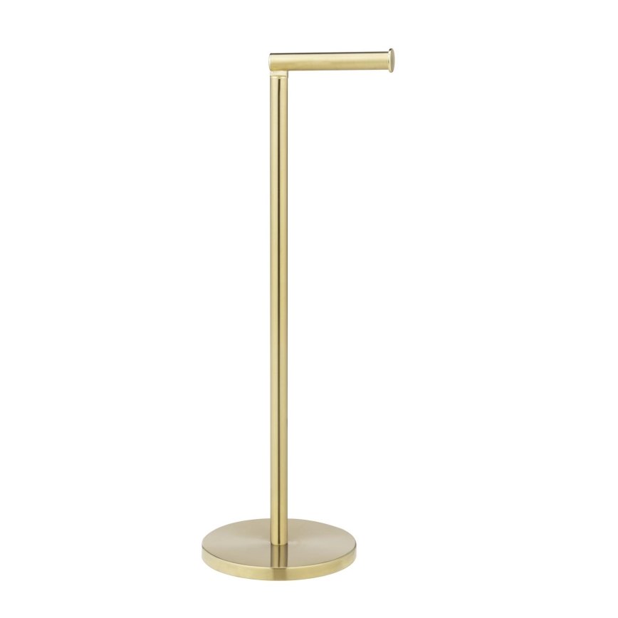 WENKO 25791100 - Βάση για χαρτί υγείας 21x55 εκ. χρυσή/ασημί