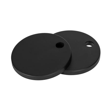 WENKO 26029100 - Κάθισμα WC GALATI 46x36 cm μαύρο