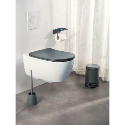 WENKO 26030100 - Κάθισμα WC GALATI 46x36 cm ανθρακί
