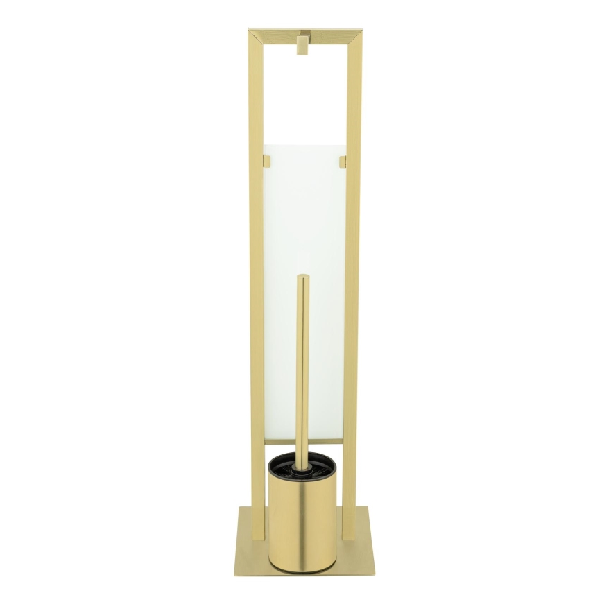 WENKO 26034100 - Σετ WC RIVALTA 18x70 cm ανοξείδωτο/χρυσό/λευκό/μαύρο