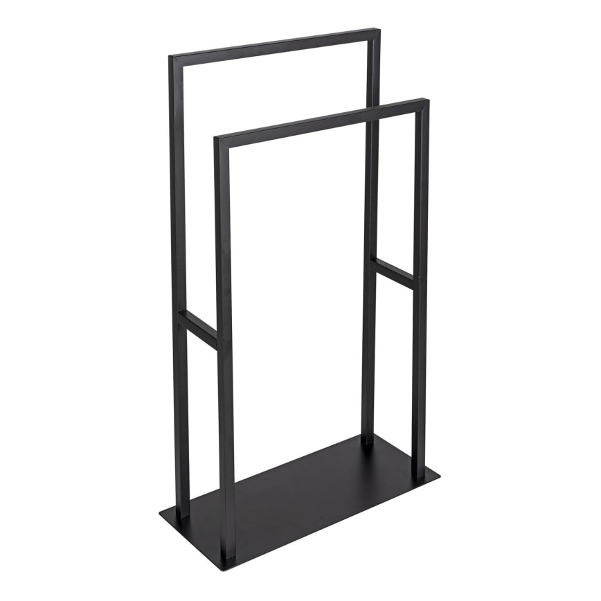 WENKO 26056100 - Βάση για πετσέτες RIVALTA 46x80 cm ανοξείδωτο ατσάλι/μαύρο