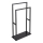 WENKO 26056100 - Βάση για πετσέτες RIVALTA 46x80 cm ανοξείδωτο ατσάλι/μαύρο