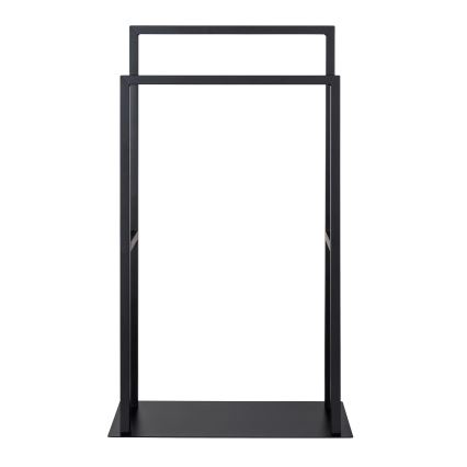 WENKO 26056100 - Βάση για πετσέτες RIVALTA 46x80 cm ανοξείδωτο ατσάλι/μαύρο