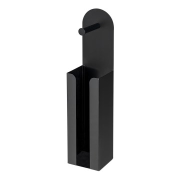 WENKO 26059100 - Βάση ρολών AGIRA 12x54 cm μαύρη