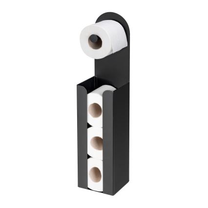 WENKO 26059100 - Βάση ρολών AGIRA 12x54 cm μαύρη