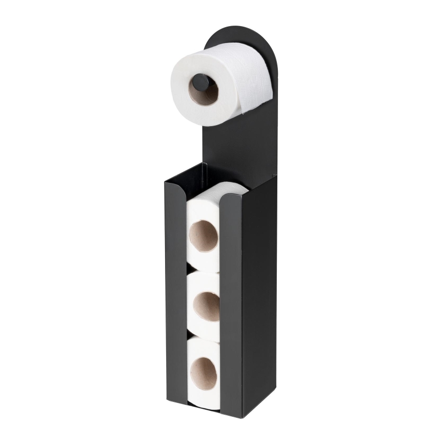 WENKO 26059100 - Βάση ρολών AGIRA 12x54 cm μαύρη