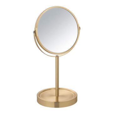 WENKO 26061100 - Καθρέφτης ALATA 18,5x35 cm χρυσός