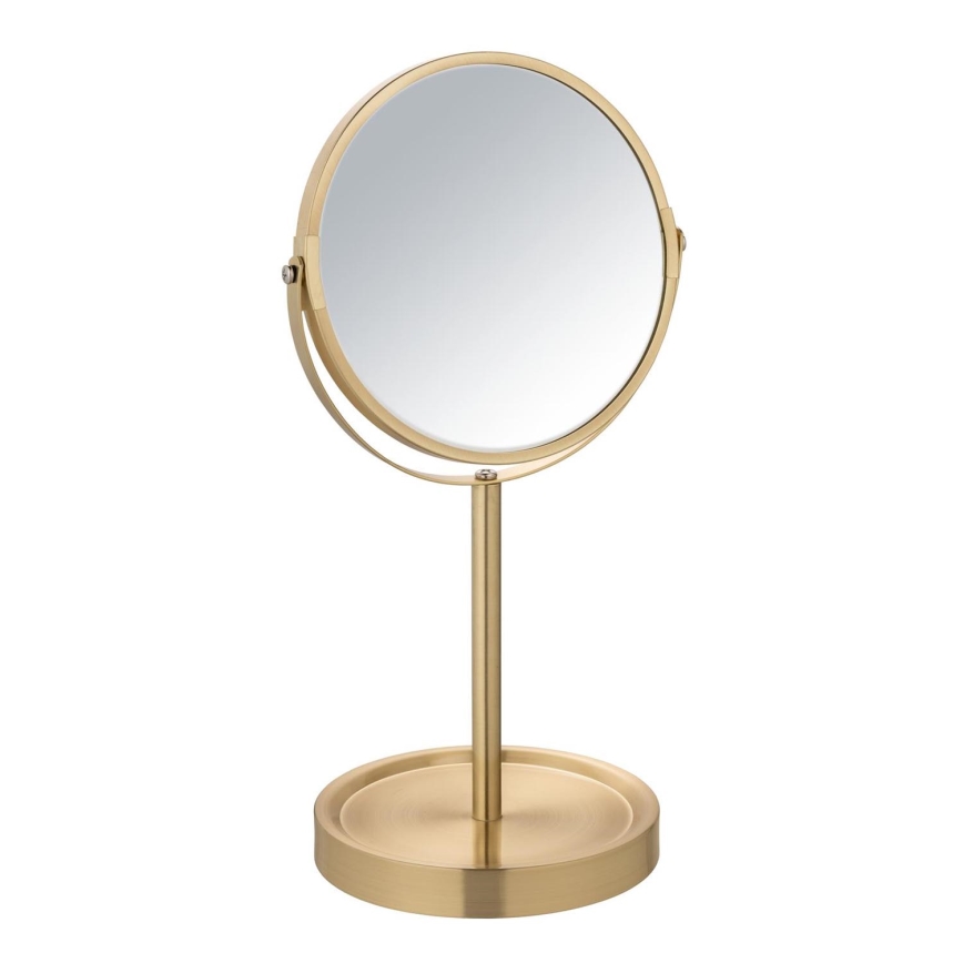 WENKO 26061100 - Καθρέφτης ALATA 18,5x35 cm χρυσός