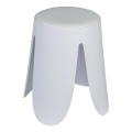 WENKO 26086100 - Σκαμπό COMISO 44,5x46 εκ. λευκό