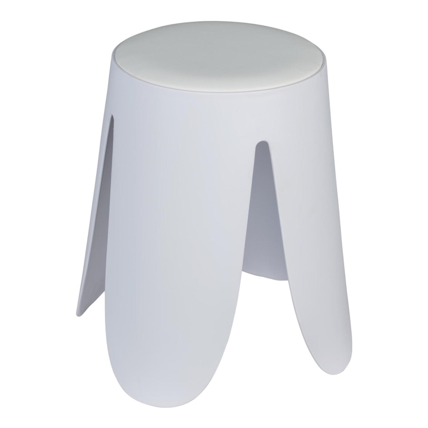 WENKO 26086100 - Σκαμπό COMISO 44,5x46 εκ. λευκό