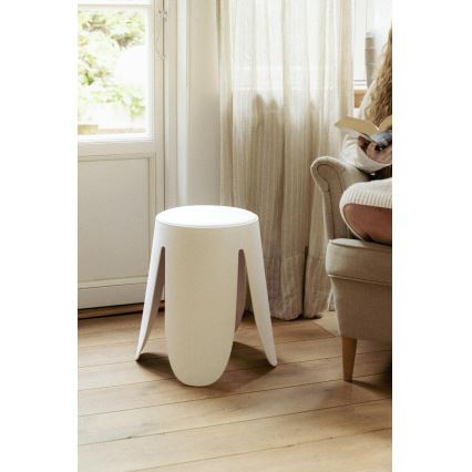 WENKO 26086100 - Σκαμπό COMISO 44,5x46 εκ. λευκό