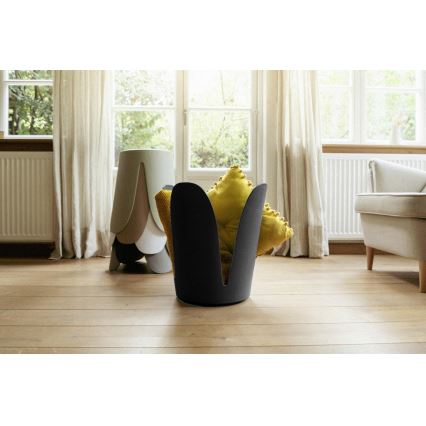 WENKO 26087100 - Σκαμπό COMISO 44,5x46 εκ. μαύρο