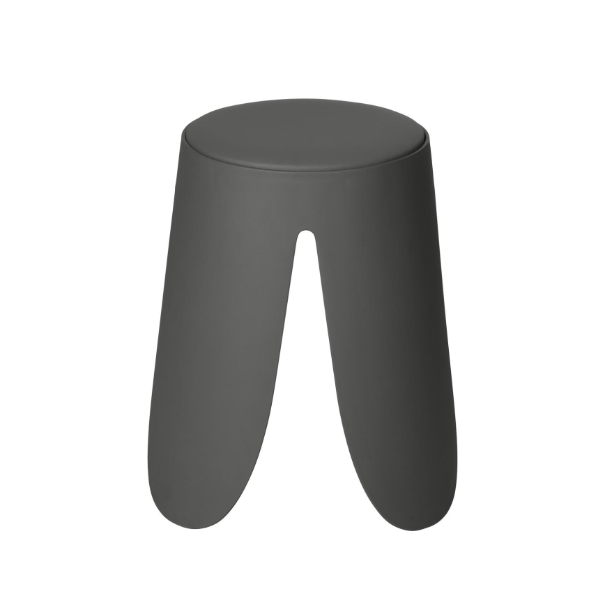 WENKO 26089100 - Σκαμπό COMISO 44,5x46 εκ. ανθρακί