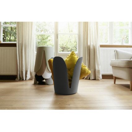 WENKO 26089100 - Σκαμπό COMISO 44,5x46 εκ. ανθρακί
