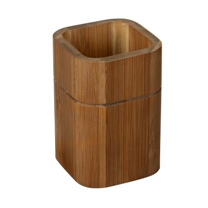 WENKO 26101100 - Θήκη για οδοντόβουρτσες SERRO 7,5 x 11 εκ. καφέ