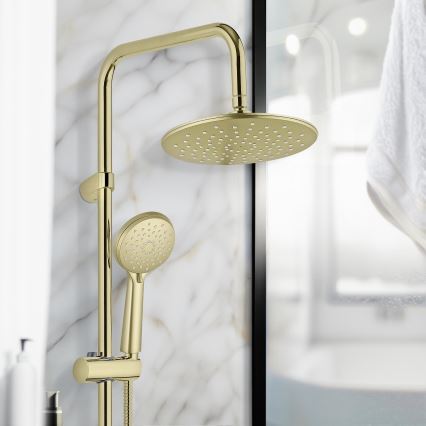 WENKO 26182100 - Σύστημα ντους YOUNG LINE 101 cm χρυσό
