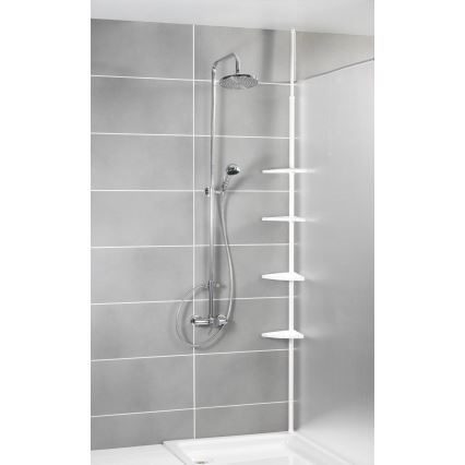 WENKO 3201010100 - Γωνιακό στοιχείο COMPACT 26x195 cm λευκό