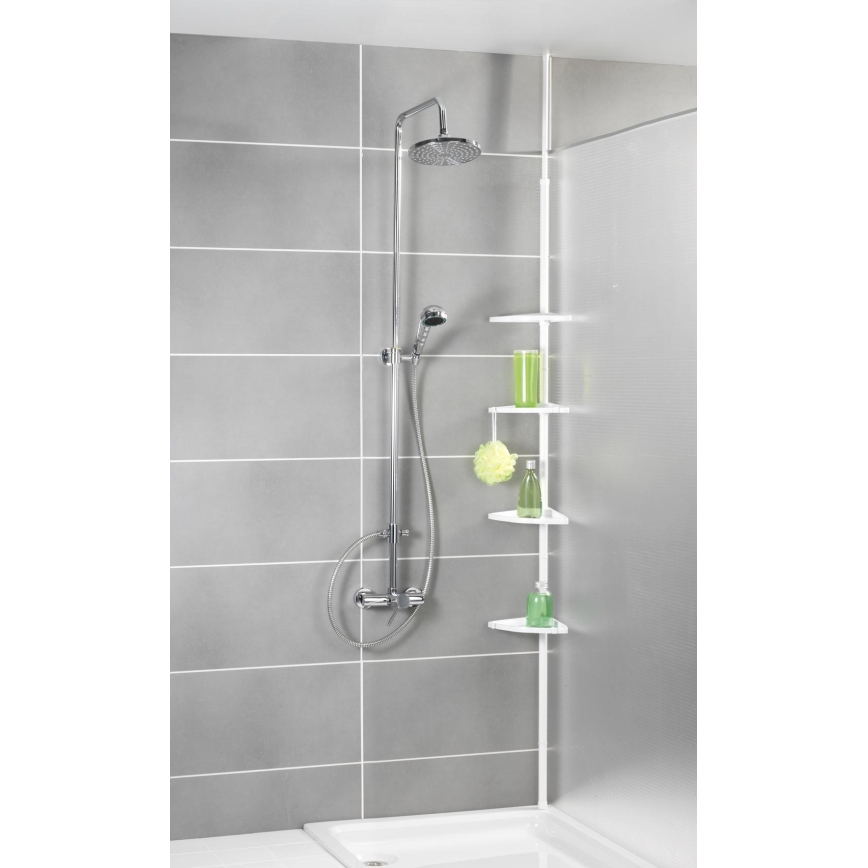 WENKO 3201010100 - Γωνιακό στοιχείο COMPACT 26x195 cm λευκό