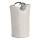 WENKO 3440001100 - Καλάθι ρούχων STONE 38x72 cm μπεζ/ασημί/μαύρο
