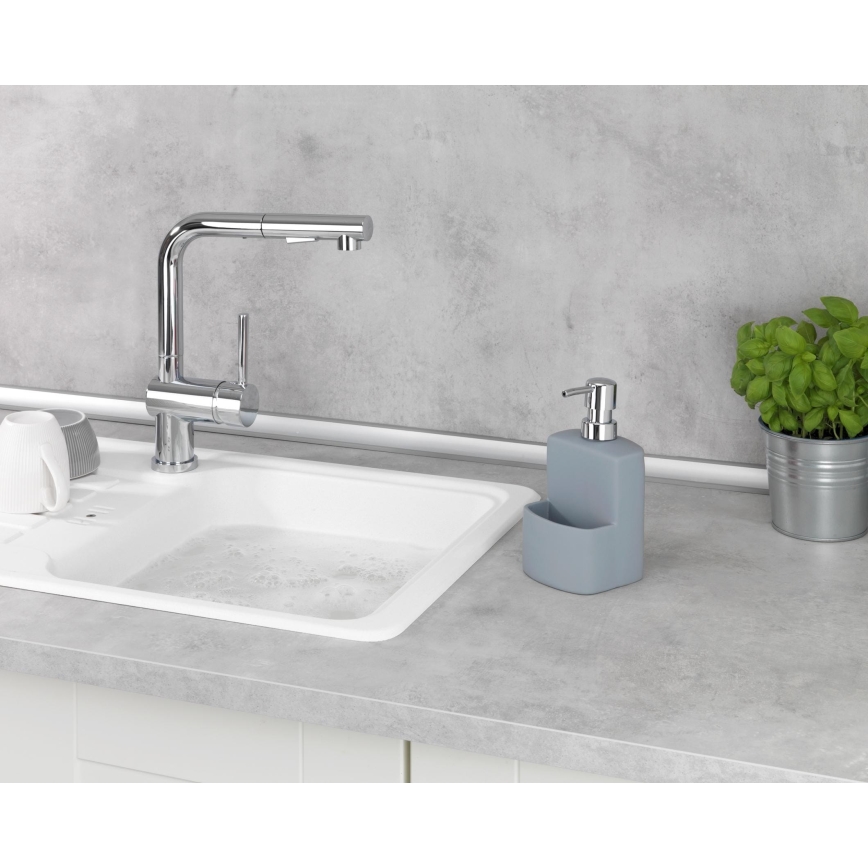 WENKO 3620116100 - Δοσομετρητής σαπουνιού FESTIVAL 10x18 cm γκρι