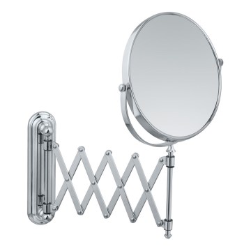 WENKO 3656241100 - Καθρέφτης μακιγιάζ TELESCOPE DELUXE 23x38 cm γυαλιστερό χρώμιο