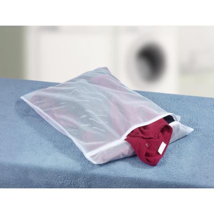 WENKO 3751700100 - Δίχτυ πλυσίματος ρούχων JUMBO 50x70 cm λευκό