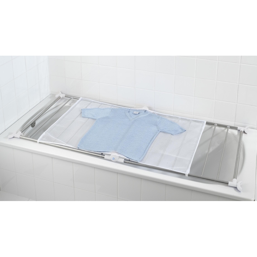 WENKO 3772020100 - Απλώστρα PROFI 65x150 cm ανοξείδωτο/ασημί/λευκό