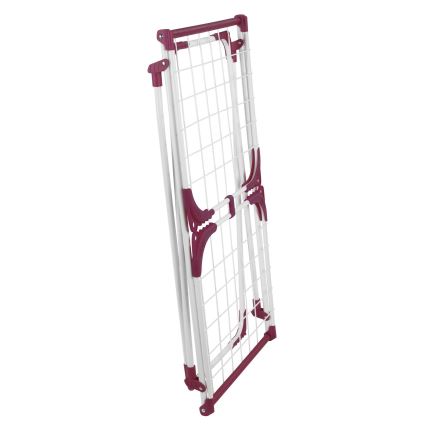 WENKO 3774021100 - Απλώστρα ρούχων SUMMER DRY 153x76 cm λευκή/ροζ