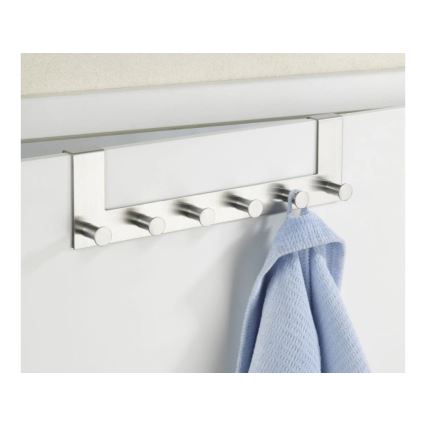 WENKO 4468060100-Κρεμάστρα CELANO 39x11 cm ανοξείδωτο ατσάλι/ασημί