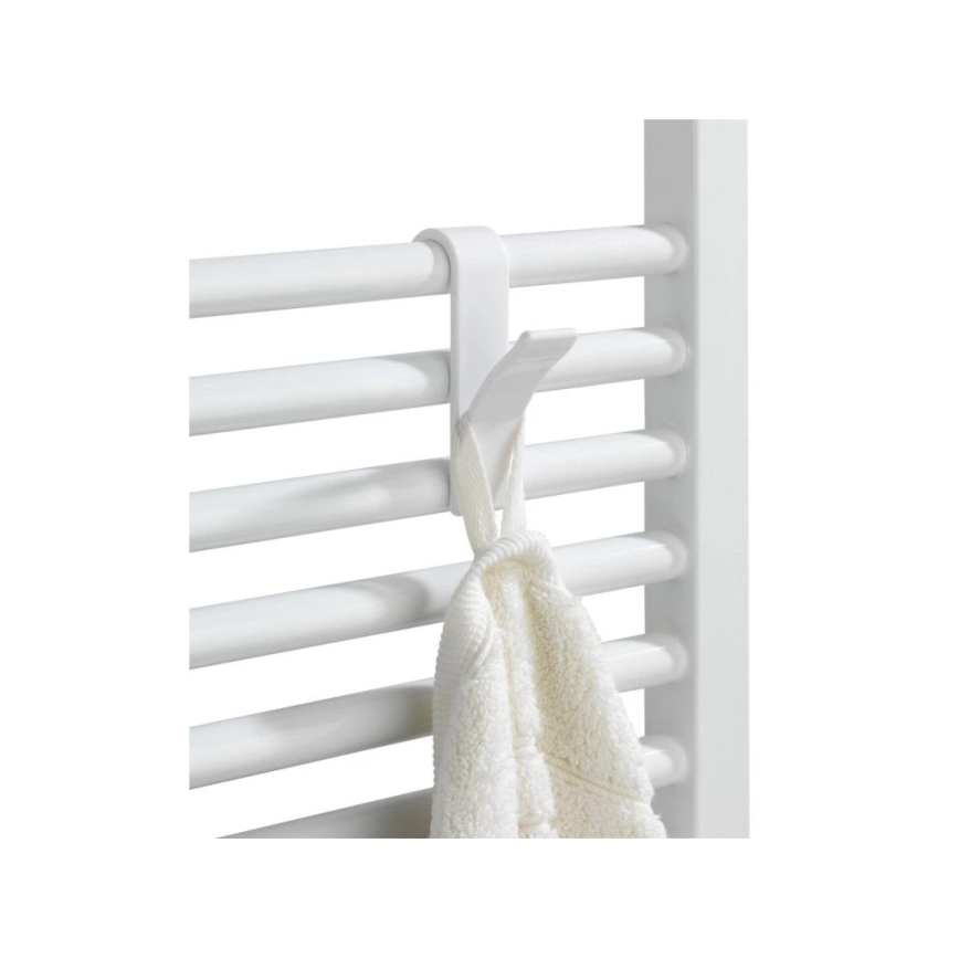 WENKO 4468160100-Γάντζοι 2,5x10,5 cm λευκοί