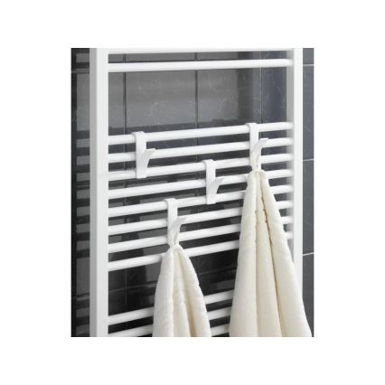 WENKO 4468160100-Γάντζοι 2,5x10,5 cm λευκοί