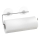 WENKO 53130100 - Βάση για πετσέτες STATIC-LOC 30x8,5 cm ασημί/διάφανο