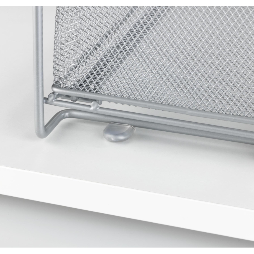 WENKO 53140800 - Ράφι GIOMA 35x33,5 cm ασημί