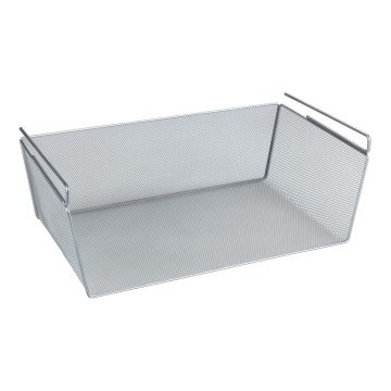 WENKO 53143100 - Καλάθι 49x28 cm ασημένιο