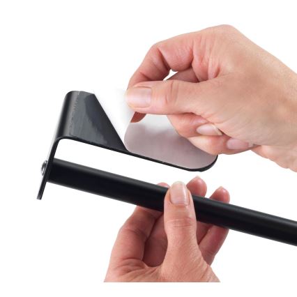 WENKO 53214100 - Θήκη ρολού NIO 27,5x7 cm μαύρη