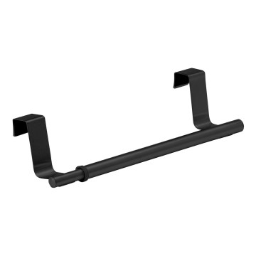 WENKO 53247100 - Κρεμάστρα πετσετών 7x6 cm ανοξείδωτο ατσάλι/μαύρο