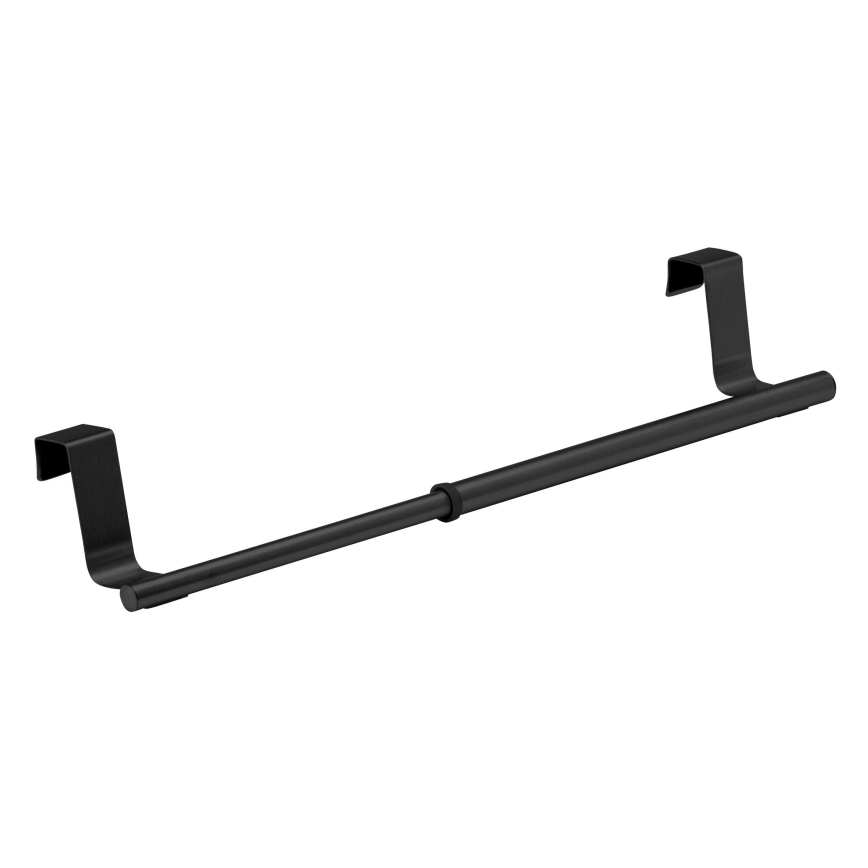 WENKO 53247100 - Κρεμάστρα πετσετών 7x6 cm ανοξείδωτο ατσάλι/μαύρο