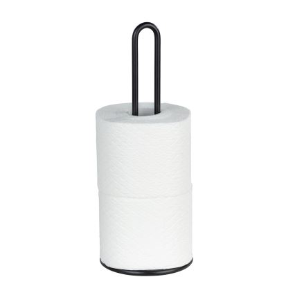 WENKO 53256100 - Θήκη για χαρτί κουζίνας 12,5x32,5 cm μαύρη