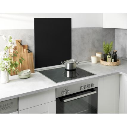 WENKO 53881100 - Προστατευτικό πάνελ BLACK 60x70 cm, μαύρο