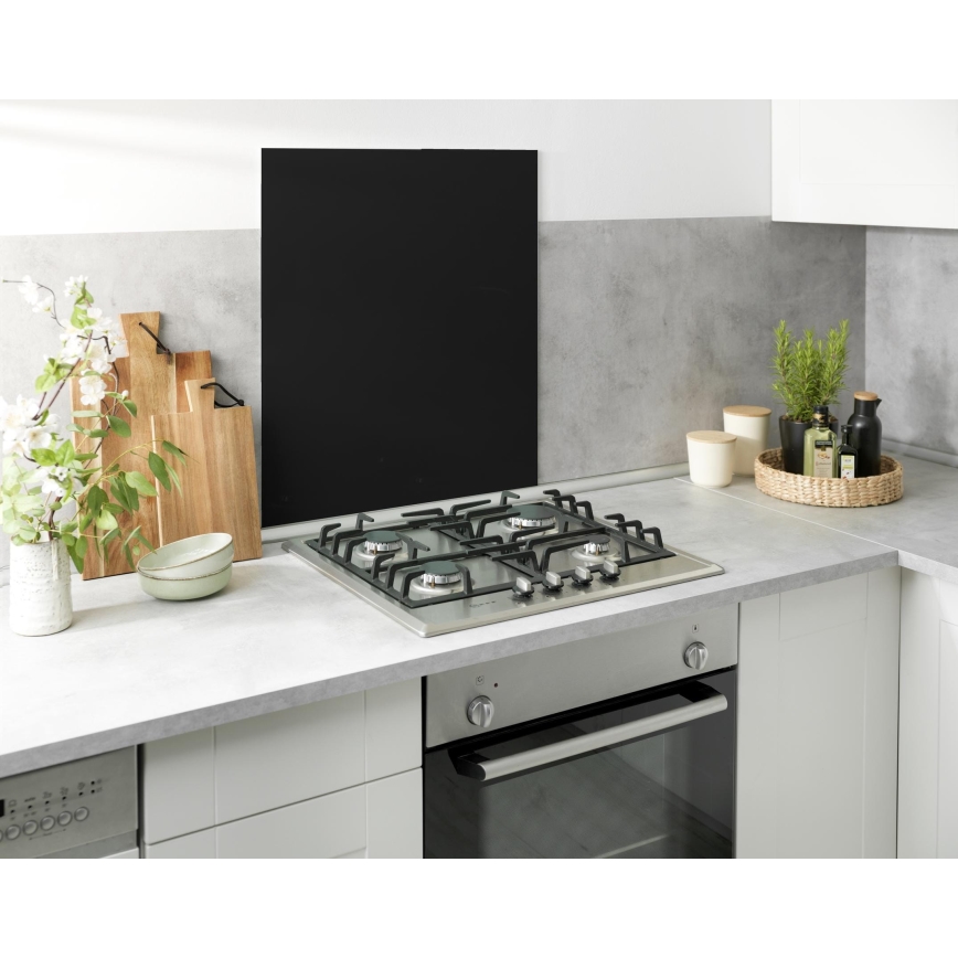 WENKO 53881100 - Διαχωριστικό BLACK 60x70 cm, μαύρο