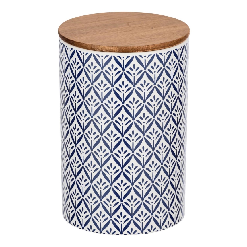 WENKO 54096100 - Κουτί LORCA 12,5x18,5 cm πολύχρωμο/καφέ/γκρι