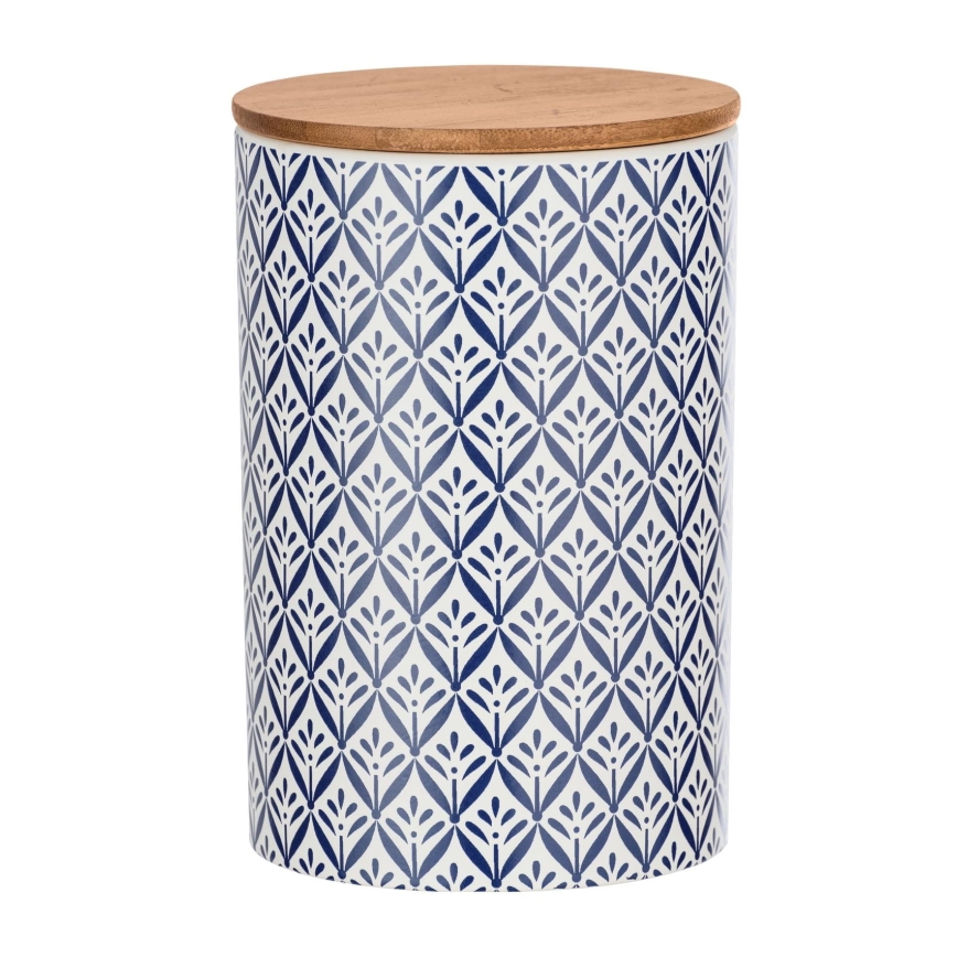 WENKO 54096100 - Κουτί LORCA 12,5x18,5 cm πολύχρωμο/καφέ/γκρι